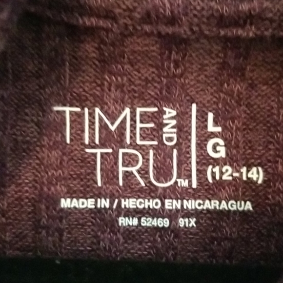 Cowl neck sleeveless top, size Large - Picture 4 of 5